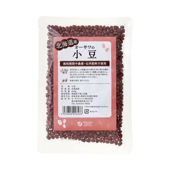 オーサワの国内産小豆（200g）【オーサワジャパン】