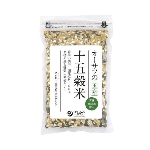 オーサワの国産十五穀米 （300g） 【オーサワジャパン】