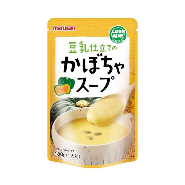 豆乳仕立てのかぼちゃスープ（180g）【マルサン】