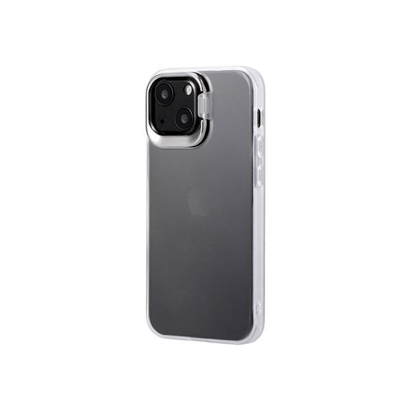 LEPLUS iPhone 13 mini スタンド付耐衝撃ハイブリッドケース「SHELL