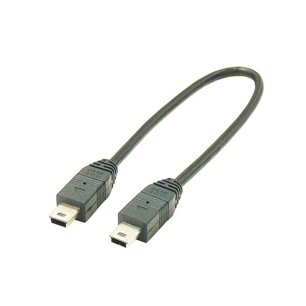 変換名人 USBケーブル20cm miniHOST to miniHOST USBM5H-M5H20