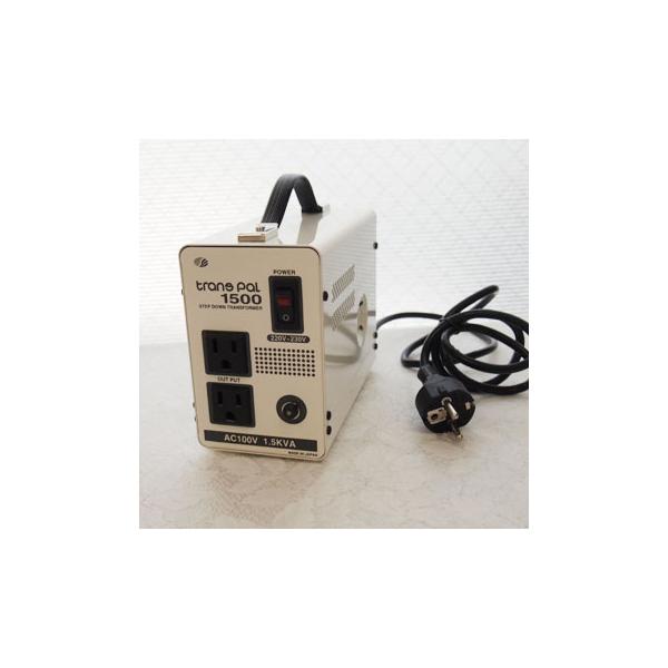 スワロー電機 受注生産のため納期約2週間 ダウントランス 220・230V→100V / 1500W PAL-1500EP