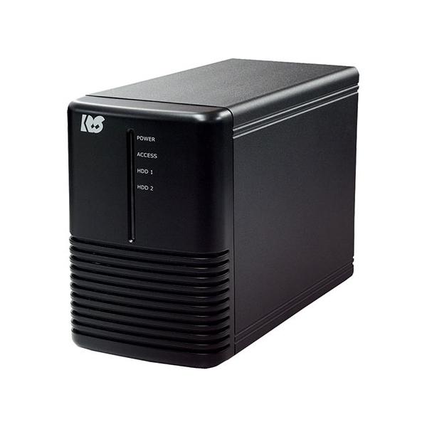 ラトックシステム USB3.1/Gen2 RAIDケース (HDD2台用・10Gbps対応) RS