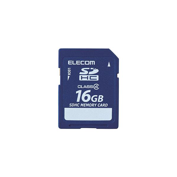 エレコム SDHCカード/データ復旧サービス付/Class4/16GB MF