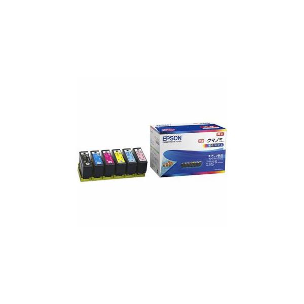 EPSON 純正 インクカートリッジ(増量6色パック) クマノミ KUI-6CL-L