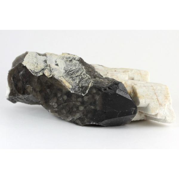 蛭川産黒水晶 原石 271g 日本メーカー新品