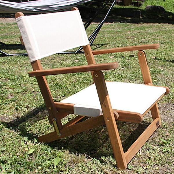 テリア 折りたたみ式チェア エクステリア 折りたたみ 木製 椅子