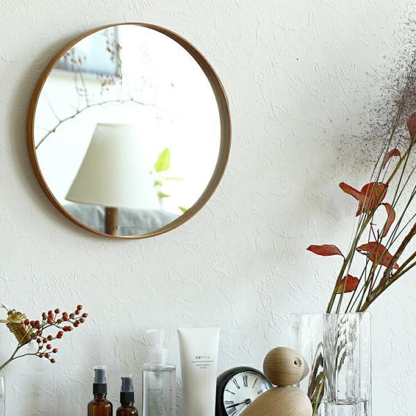 シェーカーミラー Plat（プラット）ラウンドタイプ Mサイズ ミラー 鏡