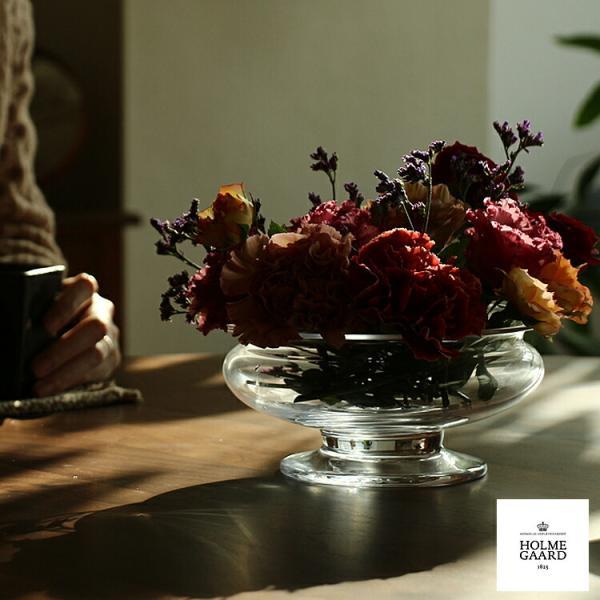 Holmegaard Old Englishフラワーベース 19cm小物入れ Holmegaard Old Englishフラワーベース 19cm小物入れ