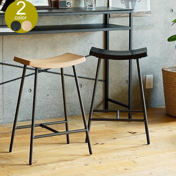 サイズ：幅 45cm × 奥行き 33cm × 高さ 64cm（座面高：61cm）梱包サイズ：幅 48m × 奥行き 24cm × 高さ 67cmカラー：全2色（ブラック、ナチュラル）耐荷重：約80kg素材座面：天然木アッシュ材化粧合板/ラ...