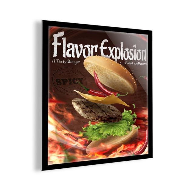 yԎozLED|X^[pl W765*H1068mm [t[F Vo[] }Olbgz t[30mm LEDƖ dl mgl-40s-sv