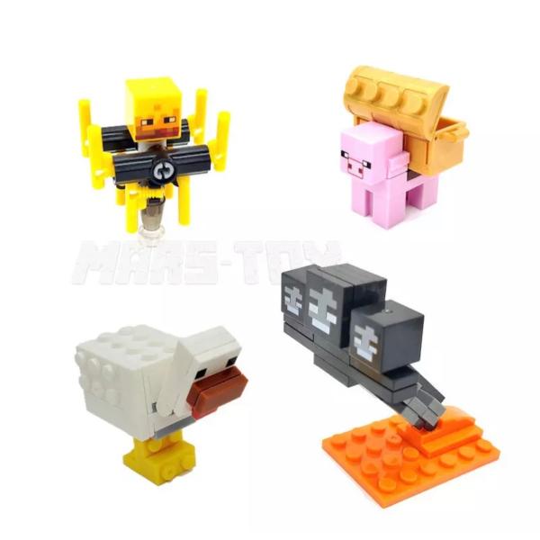 マインクラフト ビッグ クリーパー レッドストーンゴーレム 他 ミニフィグ 8体 レゴ互換 マイクラ Buyee Buyee Japanese Proxy Service Buy From Japan Bot Online