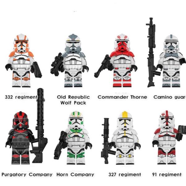 スターウォーズ クローントルーパー アーマード 2 ミニフィグ 8