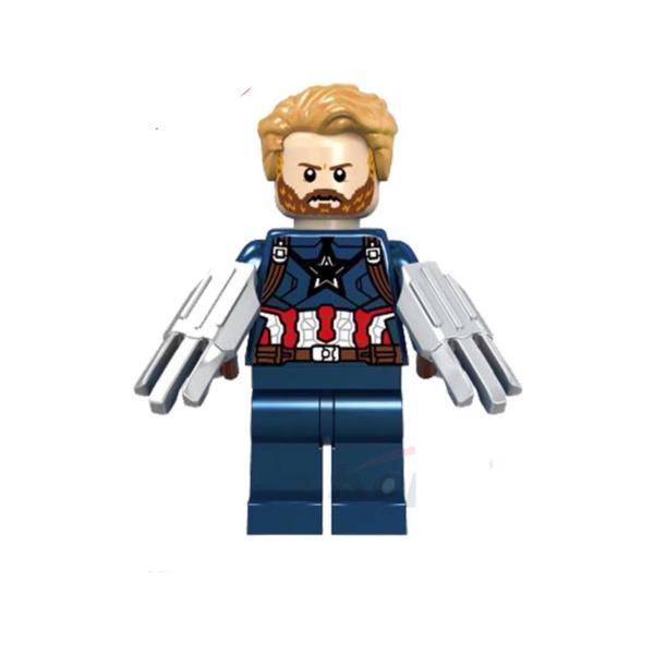【ご参考】　キャプテンアメリカ　ファルコン　レゴ互換　ミニフィグ LEGO レゴ ミニフィグ フィグ キャプテンアメリカ ファルコン