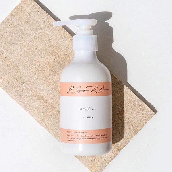 RAFRA（ラフラ） UVミルク 180g SPF50 PA UV RAFRA 正規品 ギフト可