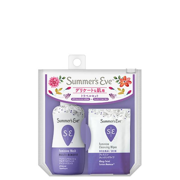 他サイト： サマーズイブ トラベルセット ポーチ入り ミニセット Summers Eve 正規品 ギフト可 putiの商品画像