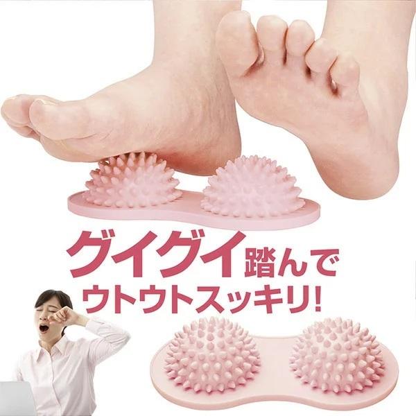 トゲツボ フット 足つぼ ツボ押し 足裏 マッサージ グッズ オフィス デスクワーク 簡単 健康 健康グッズ Ap キレイサプリ 通販 Yahoo ショッピング