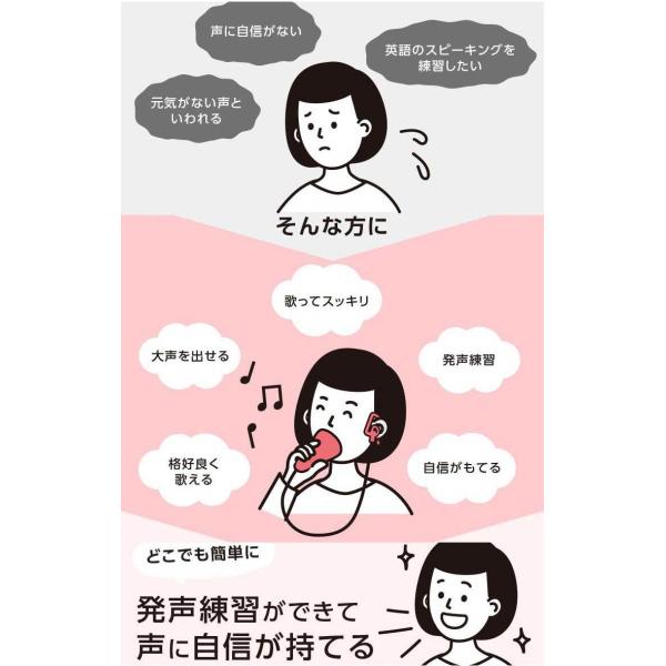 防音マイク 発声練習 お風呂で歌うグッズ 大声消音 歌うまグッズ Utaet Mini ウタエット ミニ ボイストレーニング 器具 ボイトレ グッズ ストレス発散 家 自宅 カラオケ 歌 練習 グッドデザイン賞 代購幫