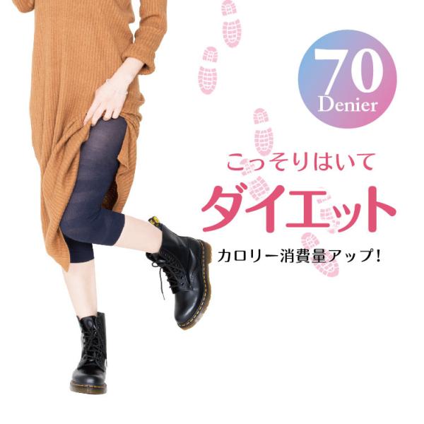 スパッツ パーフェクトスリムシェイプ  エクササイズスパッツ ダイエットスパッツ 着圧スパッツ 70デニール
