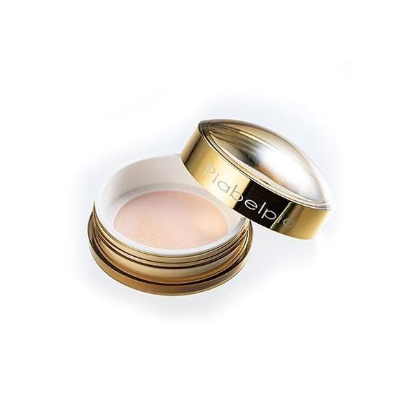 即納 ピアベルピア フェースパウダー UV 20g オークル SPF42 紫外線吸収剤不使用 無香料 パウダー ファンデーション UVケア 天然顔料 パフ付き