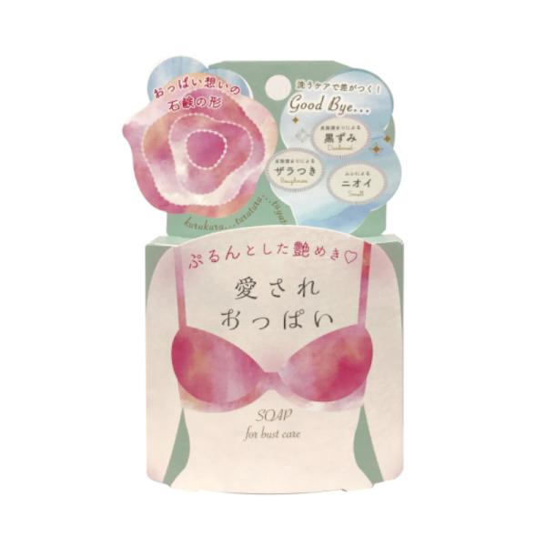 【単品15個セット】 愛されおっぱい 70g ボディケア スキンケア 角質ケア【送料無料】 ペリカン石鹸 愛されおっぱい石鹸 70g ペリカン 定形外郵便送料無料