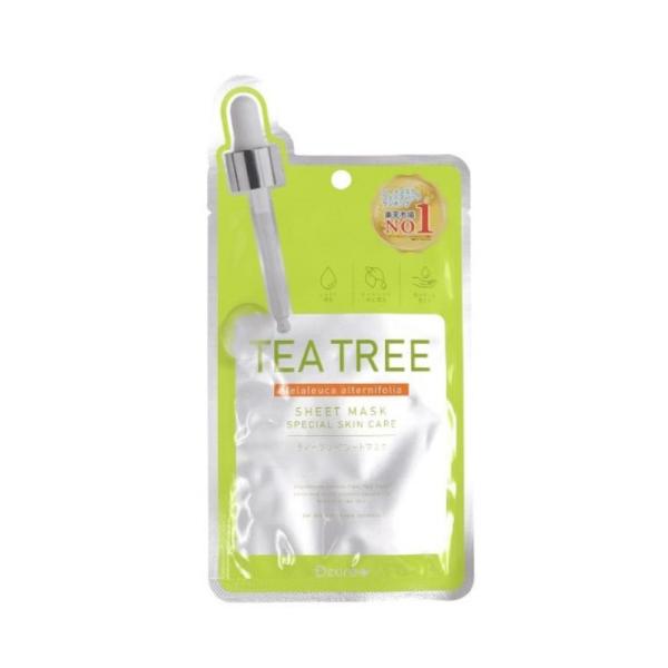 【ティーツリー】肌をすこやかに保ち、キメを整える▼こんな方におすすめ▼・肌の調子を整えたい・肌のキメが気になる・肌トラブルが気になる■内容量：27ml×1枚●こだわりの素材を使用した肌に密着するシート美容液がより深く肌に浸透するよう研究を重...