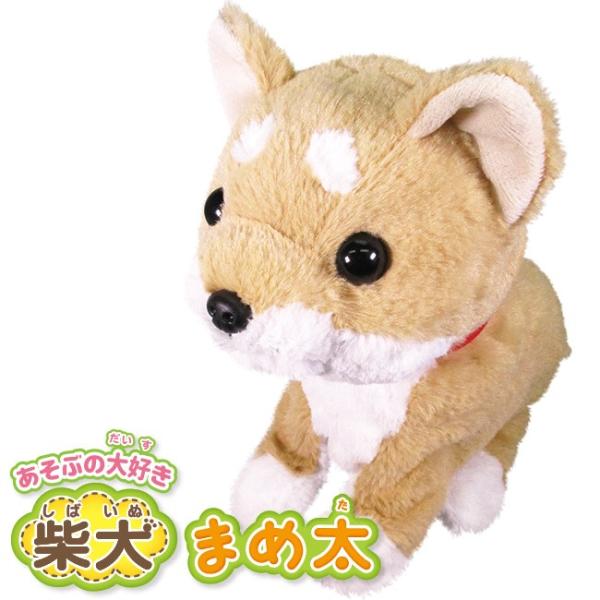 あそぶの大好き 柴犬 まめ太 02 227 おもちゃ プレゼント ギフト 対象年齢 6歳 犬 動くおもちゃ ぬいぐるみ 電池 音 093 キレイスポット 通販 Yahoo ショッピング