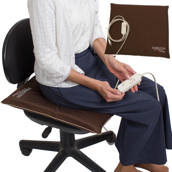 遠赤外線温熱マット ヒップほっと(温熱マット 遠赤外線 温熱 座布団