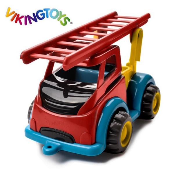 Vikingtoys バイキングトイズ マイティ ファイヤートラック 1歳 男の子 おもちゃ 車 はたらく車 働く車