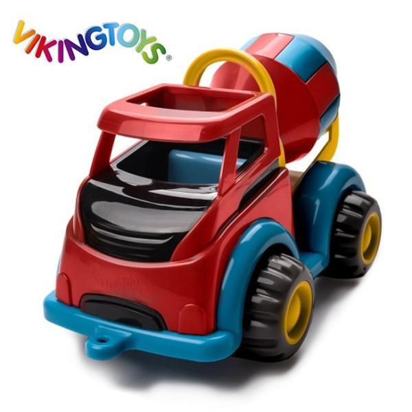 即納 Vikingtoys バイキングトイズ マイティ ミキサー 1歳 男の子 おもちゃ 車 はたらく車 働く車 乗り物 玩具 こども