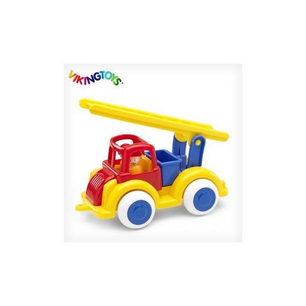 激安通販ショッピング Vikingtoys Jumbo バイキングトイズ ジャンボ ファイヤートラック 消防車 オモチャ おもちゃ 男の子 子供 誕生日プレゼント 安全 乗り物 北欧