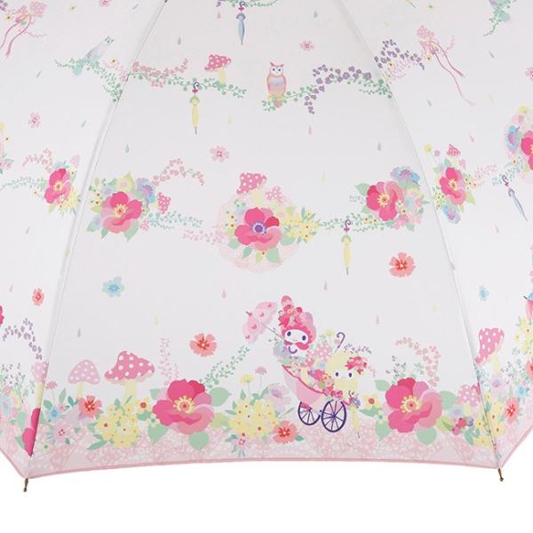 ホラグチカヨ 国内正規総代理店アイテム コラボ マイメロディ 折りたたみ傘 55cm 19hgsr 6m かわいい 雨傘 傘 レディース 子供 大人 おしゃれ