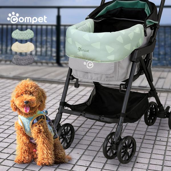 季節に合わせて使える、リバーシブルクッション。お気に入りのペットカートを、もっと心地よく、もっとおしゃれに。季節や気分に合わせて使い分けができるリバーシブル仕様のカート用クッションです。●リバーシブル仕様表面はデザインプリント、裏面はひんや...