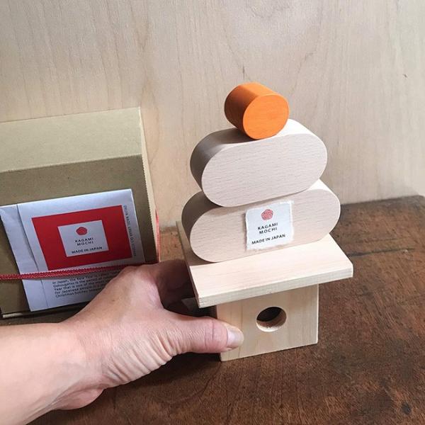 木製 鏡餅 一輪挿し Vase 2個セット 榊立て 花瓶 榊立 鏡もち 飾る 小 おしゃれ かがみもち 木 飾り 保証 正月飾り