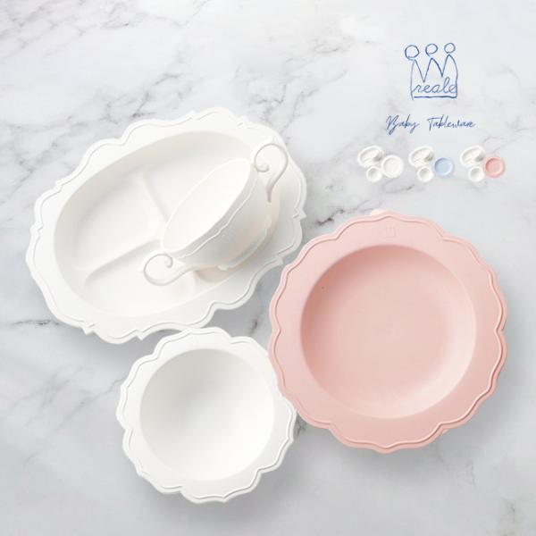 ■初めての離乳食から長く使える見栄えもきれいなセット・小皿（5〜6ヶ月〜）・ボウル（5〜6ヶ月〜）・仕切りつきランチプレート（9〜11ヶ月〜）・スープカップ（お茶碗デビューの前）■妥協のない品質赤ちゃんの手や口に直接触れるものだから、素材は...