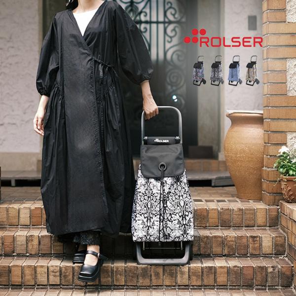 未使用品　ROLSER　ロルサー　ショッピングカート　花柄 ROLSER ロルサー BABY JOY MORRIS(ショッピングカート 36L