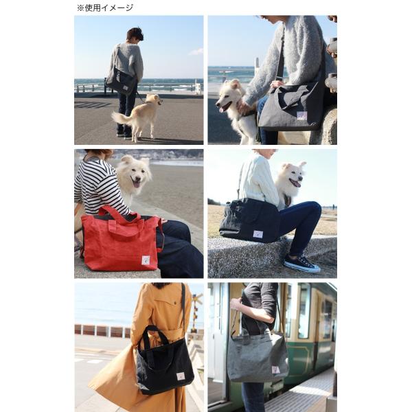 デロリアンズ お散歩帆布バッグ L 犬 送料無料 新品 散歩 ブランド ショルダー バッグ お散歩バッグ おしゃれ ショルダーバッグ