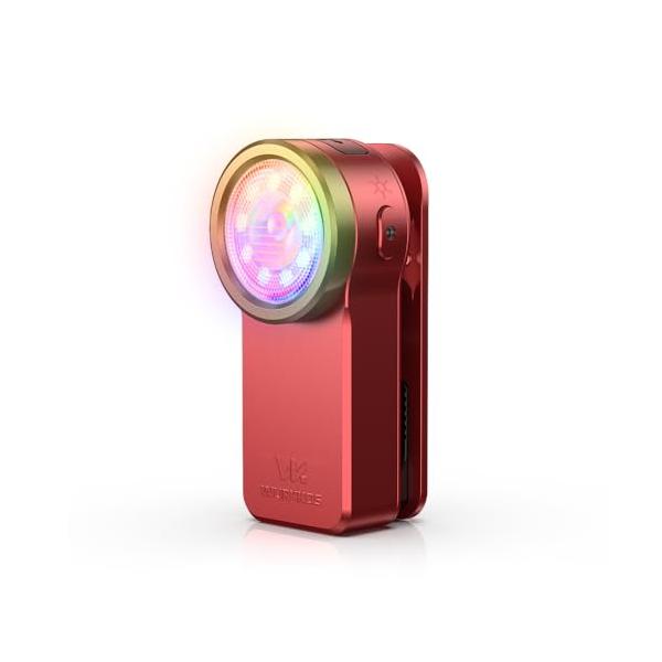 Wurkkos HD03 クリップライト LED軽量小型懐中電灯680ルーメン3つの光源スポット/フラッドライトとRGBカラーライト