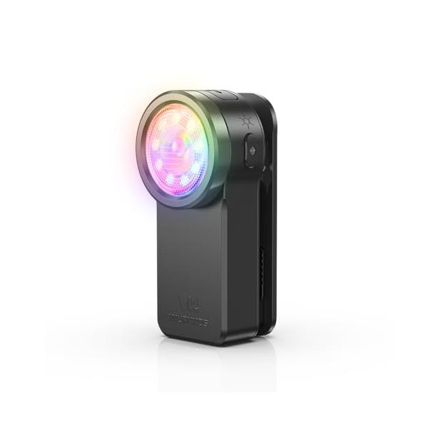 Wurkkos HD03 クリップライト LED軽量小型懐中電灯680ルーメン3つの光源スポット/フラッドライトとRGBカラーライト Type-