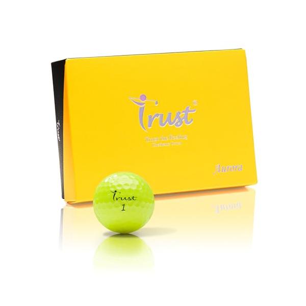 TrustトラストゴルフボールAurora(オーロラ) 被らない 目立つ 飛ぶ