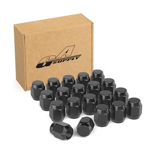 ブラック20P/M12 x P1.5/-・Size:M12 x P1.5Color:ブラック20P・『商品内容』テーパー座60°、ネジサイズ：M12×1.5、六角対辺21ｍｍ、全　長：約28mm、20個セット。・『耐食性UP』スチールにCN...