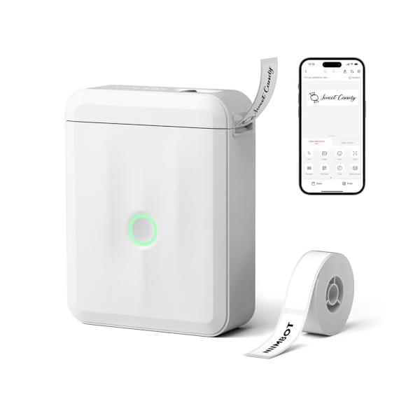 D110Mホワイト/mini/D110_M・Color:ホワイトStyle:D110M・パッケージ個数:1・??D110M最新版従来のラベルプリンター、D110本体と比べると、重さとサイズは半分になり、より小さく、スマートで持ち運びに便利で...