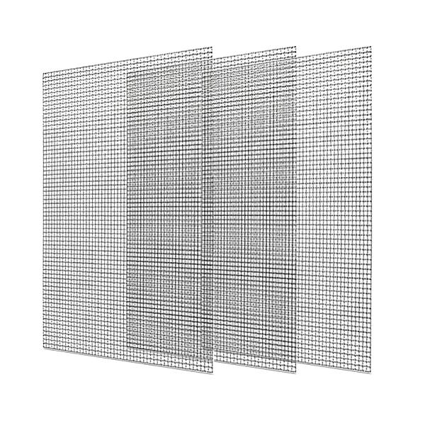 他サイト： EUSTACE ステンレスメッシュ 3枚セット 網目1mm A4サイズ 産業用金網 防虫 濾過網 ステンレス 平織金網 産業用 20メッシュ 線の商品画像