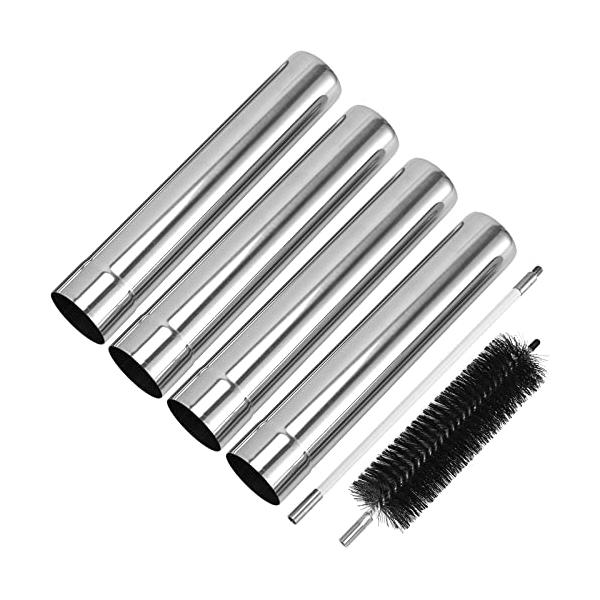 SENQI 延長煙突 煙突パイプ 薪ストーブ専用 32cm ステンレス製 別売り