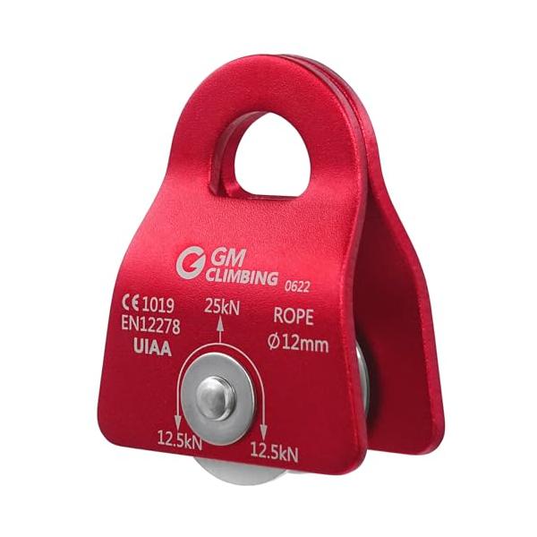 GM CLIMBING CE UIAA認証 25kN マイクロプーリー モバイル Amazon | GM CLIMBING CE UIAA 認証 ヒッチ スラックテン