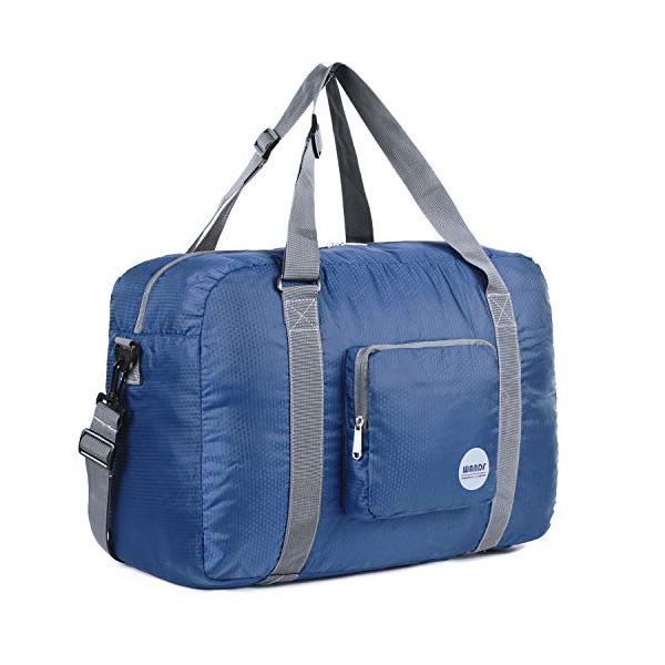 WANDF 折りたたみバッグ ボストンバッグ スポーツバッグ 40L 60L 80L