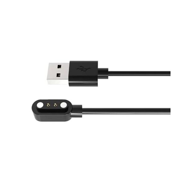 スマートウォッチ 充電ケーブル 磁気 吸着式 充電器 USB充電器 2pin