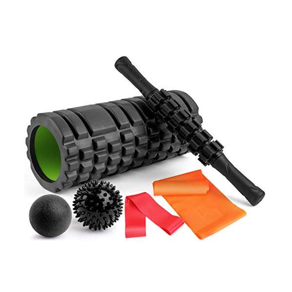 Rondofy フォームローラー 筋膜リリース ストレッチ スティック