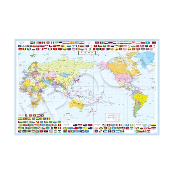 エポック社 1000ピース ジグソーパズル 世界地図 （50×75cm） 12-068s