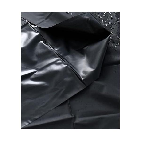 ブラック/0.07mm*200cm*220cm/二代・Size:0.07mm*200cm*220cmMaterialType:ポリ塩化ビニル (PVC)・サイズ：厚さ約0.07mm、重さ約260ｇです。2mx2.2mのサイズでクイーンサイズ...